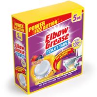 Elbow Grease vonné pěnící a čistící tablety do WC Berry Blast 5ks