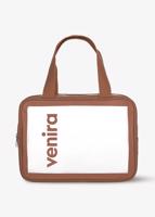 VENIRA cestovní kosmetická taška, hnědá